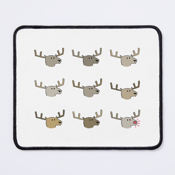 Item preview, Eight tiny reindeer (plus Rudolph) designed and sold by Planet-Pop.