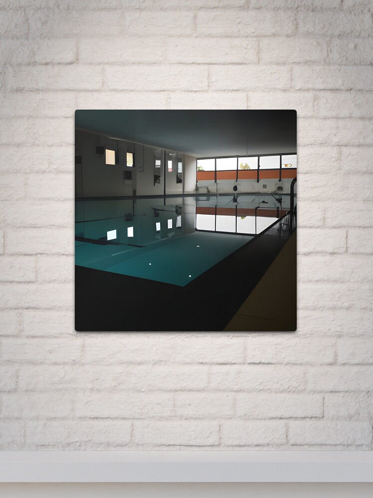 The Pool Rooms - Liminal Space - Horror Creepy Framed Art Print for Sale  by DanTheManDan