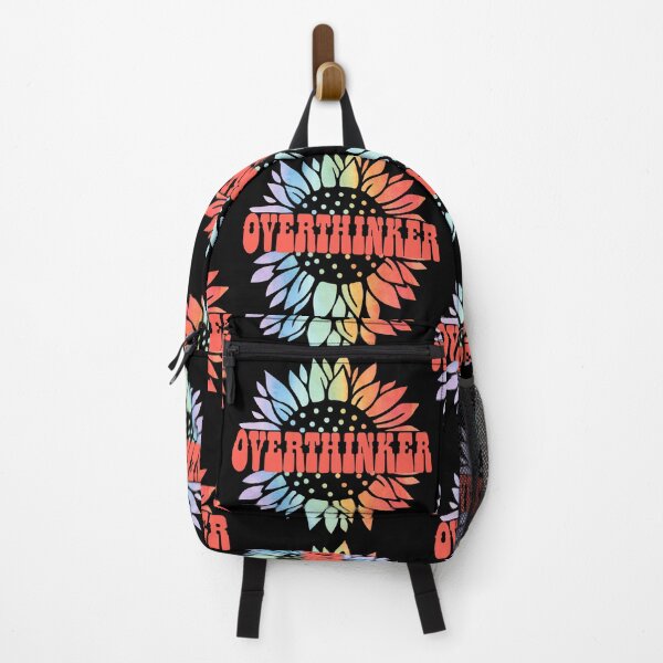 Item preview, Overthinker - Pastel Sunflower Retro Design designed and sold by handsoftime2020.