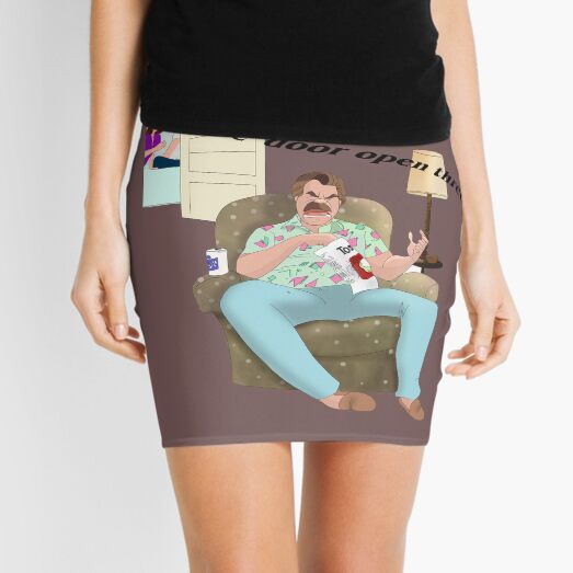 Item preview, "Leave the door open three inches" - Jim Hopper - Stranger things Quote designed and sold by the little fennec.