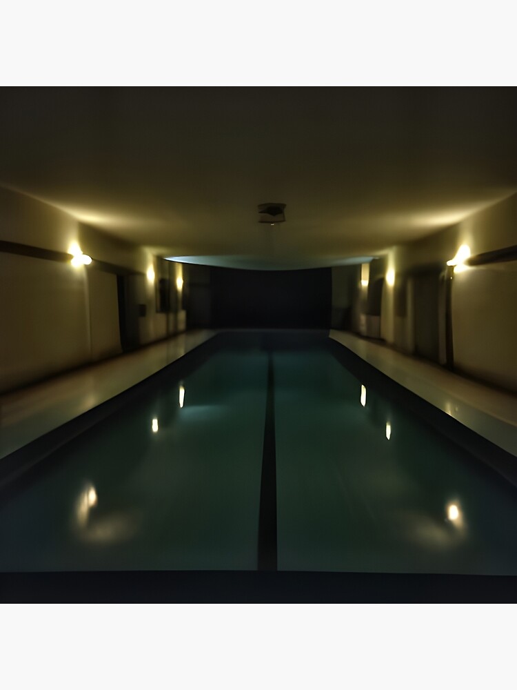 The Pool Rooms - Liminal Space - Horror Creepy Art Print for Sale by  DanTheManDan