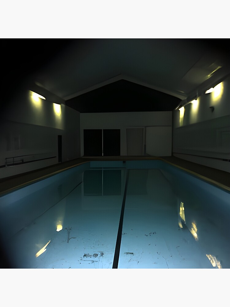 The Pool Rooms - Liminal Space - Horror Creepy Art Print for Sale by  DanTheManDan