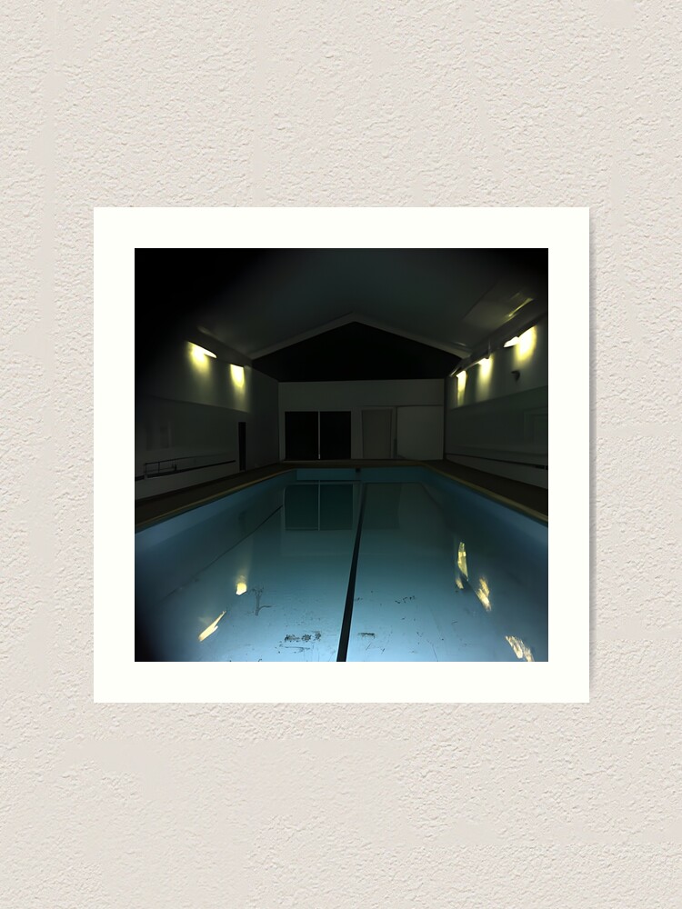 The Pool Rooms - Liminal Space - Horror Creepy Art Print for Sale by  DanTheManDan