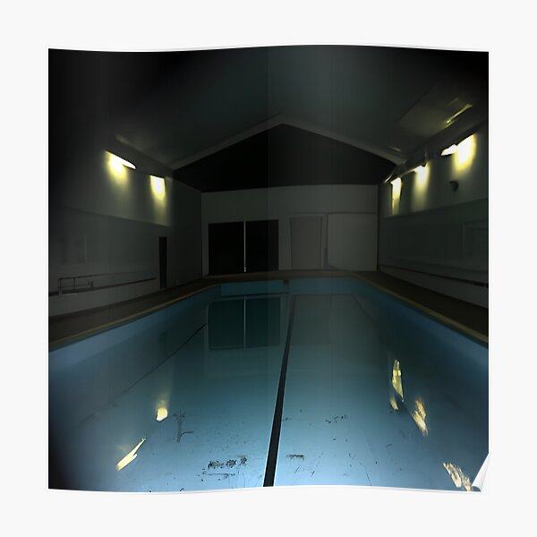 The Pool Rooms Liminal Space Horror Creepy Poster For Sale By Danthemandan Redbubble