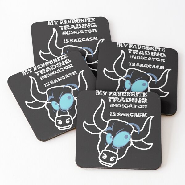 Item preview, Stock Market Gift, Funny  Trader gift, Unique gift for stock market, forex, crypto, and options trader, My favourite trading indicator is sarcasm, Trader Funny gift designed and sold by TradingTeesKids.