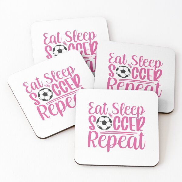 Item preview, Eat Sleep Soccer Repeat Game Fan designed and sold by PRINYOS.