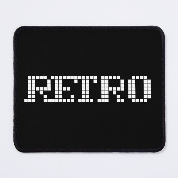Item preview, RETRO. PIXEL ART. WHITE VERSION. designed and sold by 5hertz.