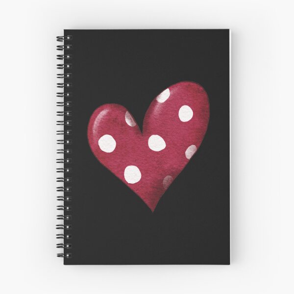 Item preview, Polka Dot Heart designed and sold by edenjoy-designs.