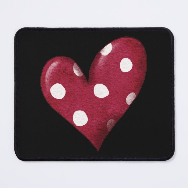 Item preview, Polka Dot Heart designed and sold by edenjoy-designs.