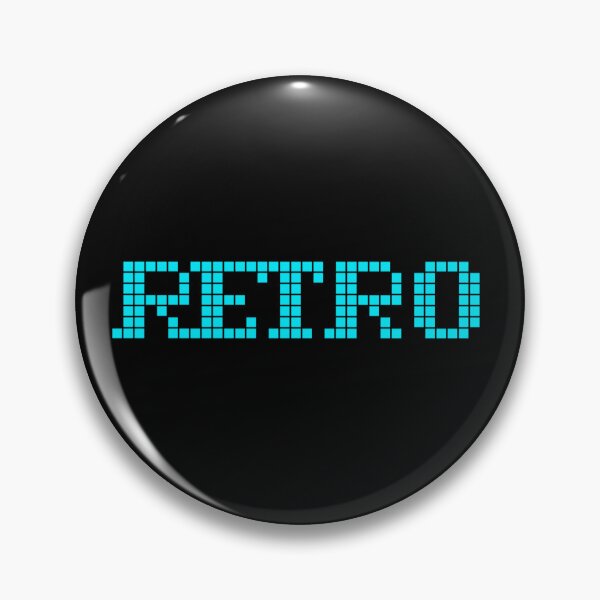 Item preview, RETRO. PIXEL ART. BLUE VERSION. designed and sold by 5hertz.