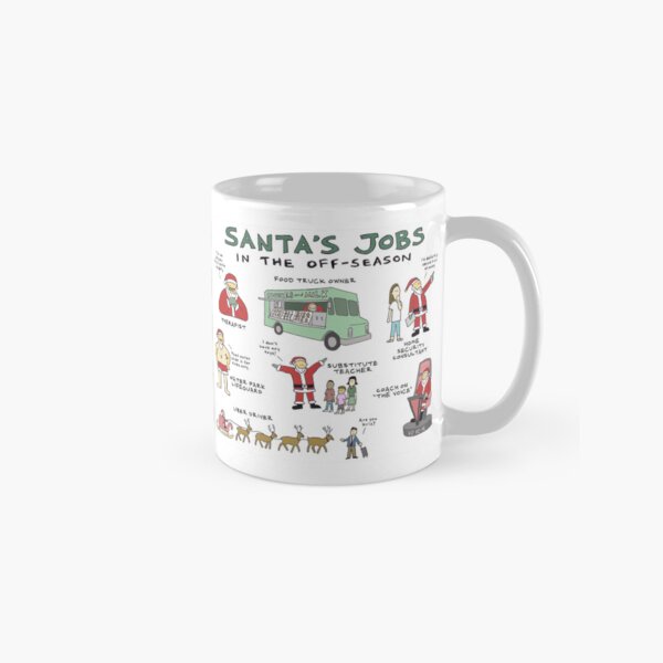 Item preview, Santa's jobs in the off-season designed and sold by Planet-Pop.