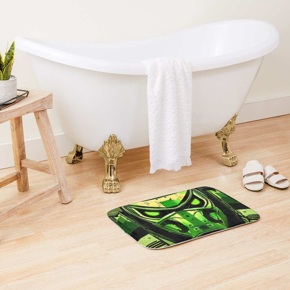 Item preview, Bath Mat designed and sold by DistortedBrain.