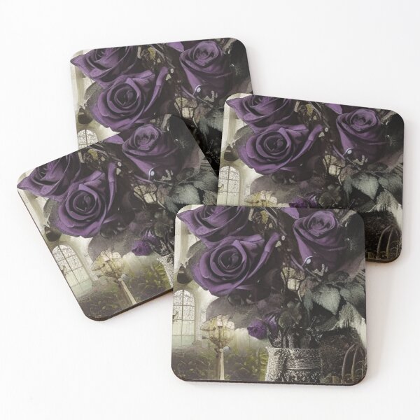 Item preview, Gothic Purple Roses I designed and sold by ~.