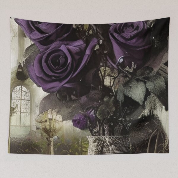 Item preview, Gothic Purple Roses I designed and sold by ~.