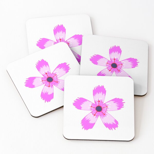 Item preview, Small pink flower designed and sold by The Love Quill.
