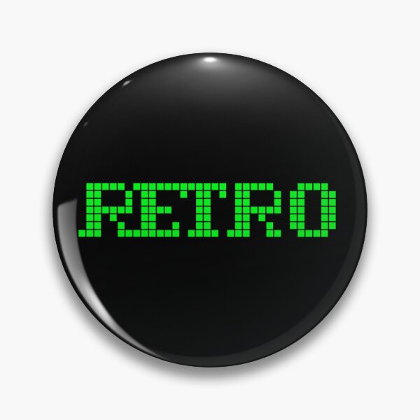 Item preview, RETRO. PIXEL ART. GREEN VERSION. designed and sold by 5hertz.