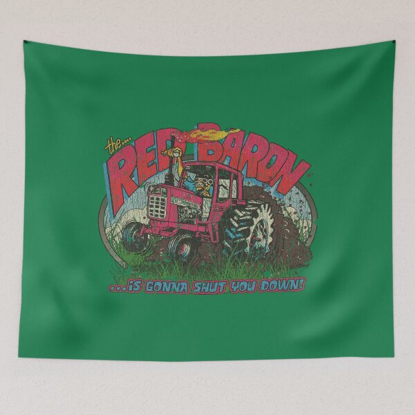 Item preview, The Red Baron Monster Tractor 1981 designed and sold by AstroZombie6669.