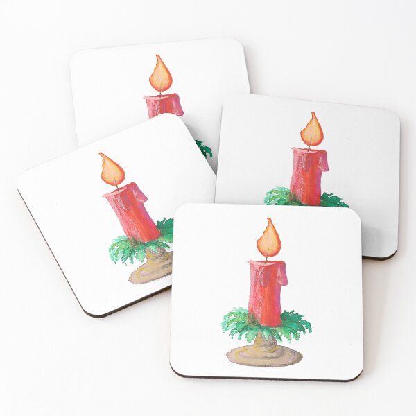 Item preview, Christmas Candle designed and sold by ReneeDixonArt.