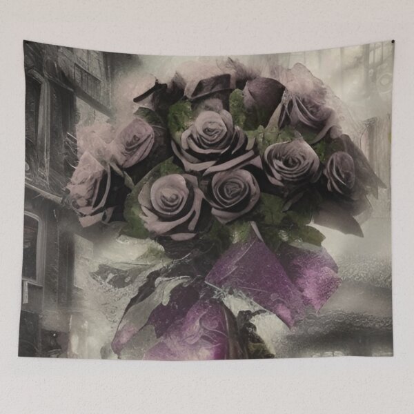 Item preview, Gothic Purple Roses II designed and sold by ~.