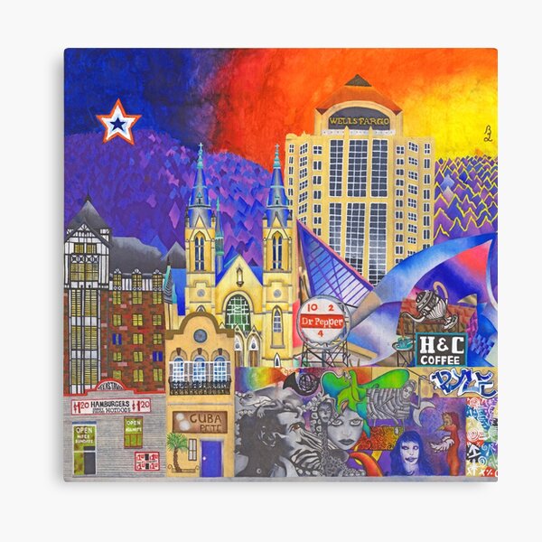 Downtown Roanoke by Brook Ludy Canvas Print