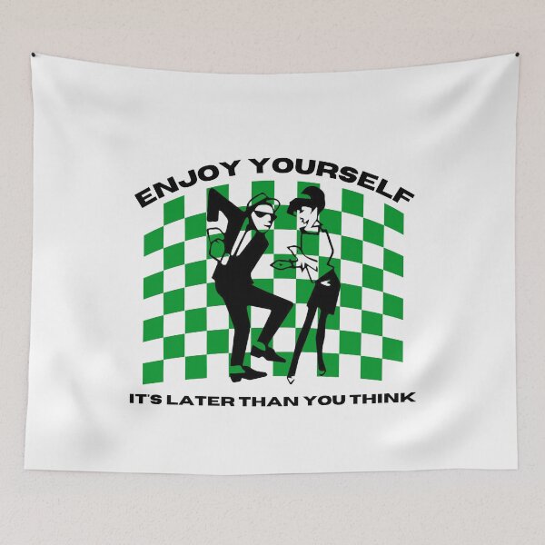 Item preview, Two Tone Ska - Enjoy Yourself It's Later Than You Think designed and sold by RuderThanMerch.