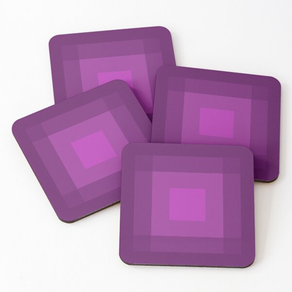 Item preview, Aubergine Squares designed and sold by Betty Mackey.