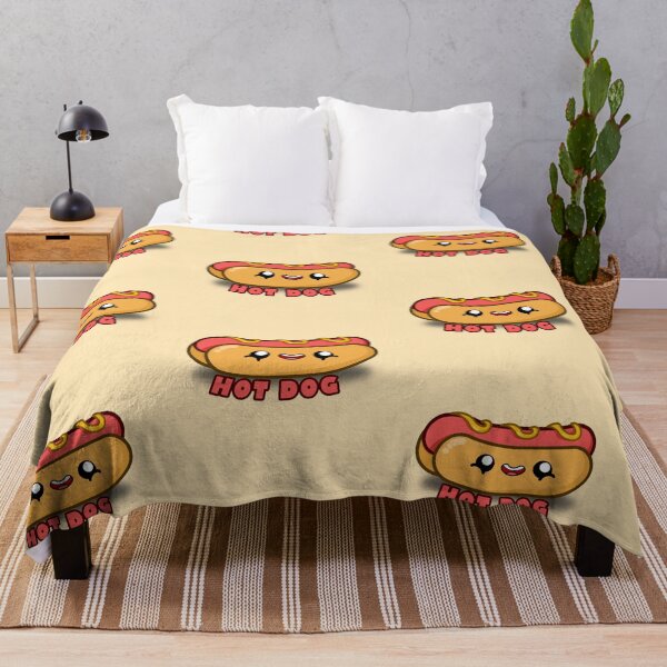 Item preview, Cute Cartoon Hot Dog || Happy Hot dog || Kawai designed and sold by cookingwithten.