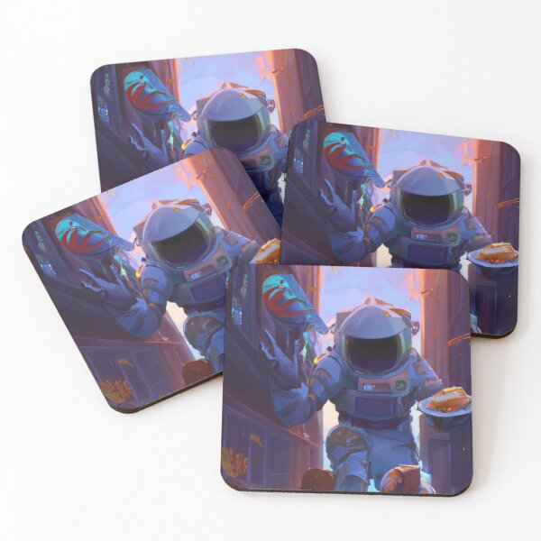 Item preview, Astronaut Dinner Time designed and sold by Merch by Laiba.