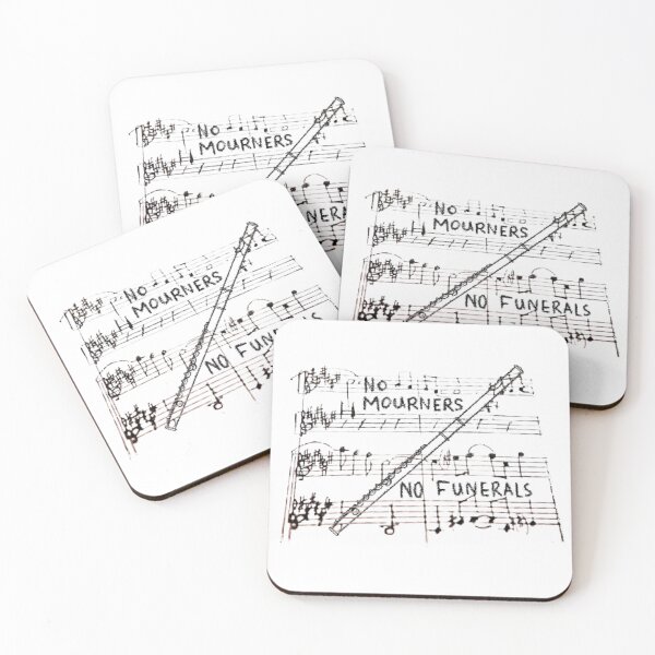 Item preview, No mourners no funerals six of crows wylan van eck quote designed and sold by acestyle.