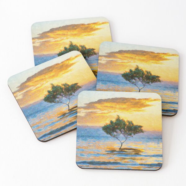 Item preview, Lonely Tree at Sunset designed and sold by Sunflower1984.
