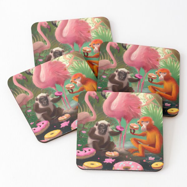 Item preview, Jungle Donut Party designed and sold by Merch by Laiba.