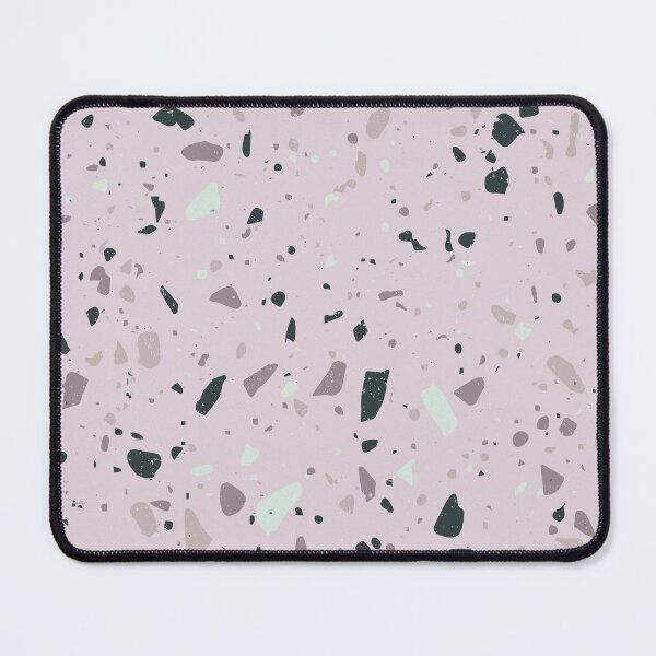 Item preview, Soft Pink Terrazzo With Black Chips designed and sold by thesnowwhyte.