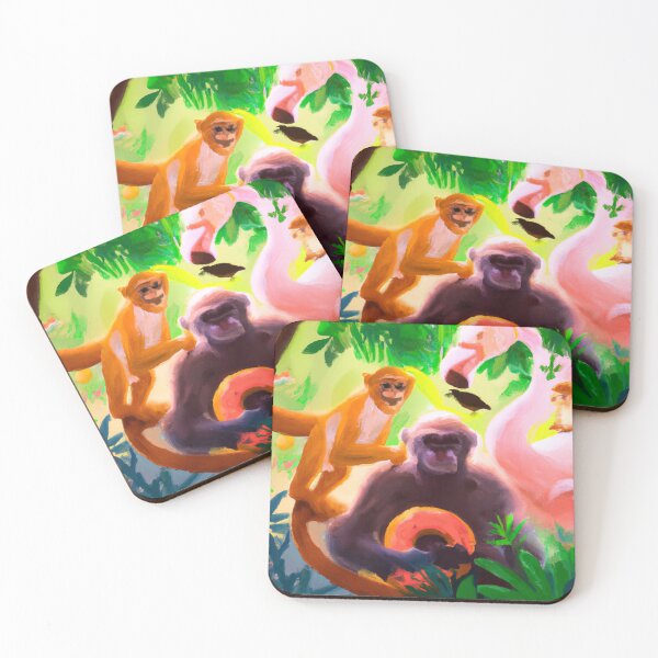 Item preview, Watercolor Jungle Party designed and sold by Merch by Laiba.