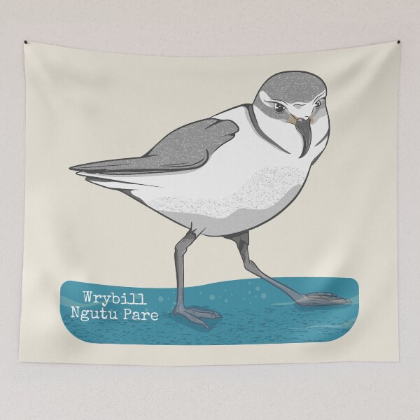 Item preview, Wrybill Ngutu pare designed and sold by piedaydesigns.
