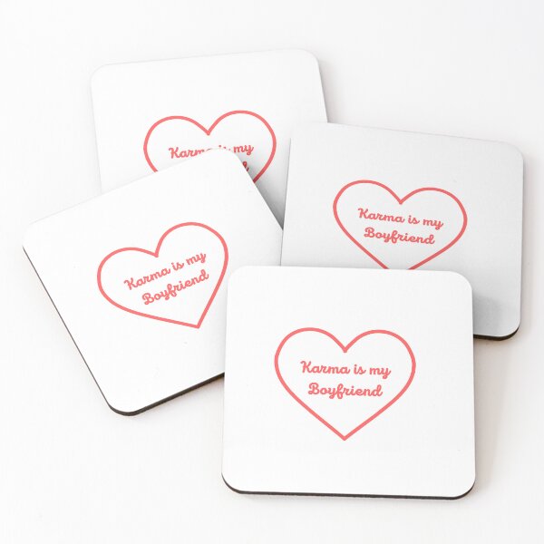 Item preview, Karma is my boyfriend heart logo designed and sold by BookClub1989.