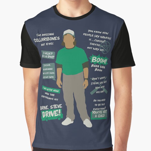Item preview, Dustin Henderson Season 4 Quotes Minimalist designed and sold by Kat-su.