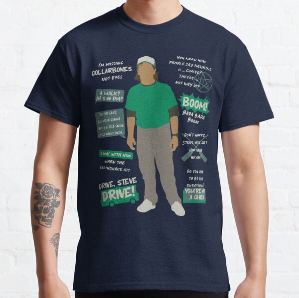 Item preview, Dustin Henderson Season 4 Quotes Minimalist designed and sold by Kat-su.