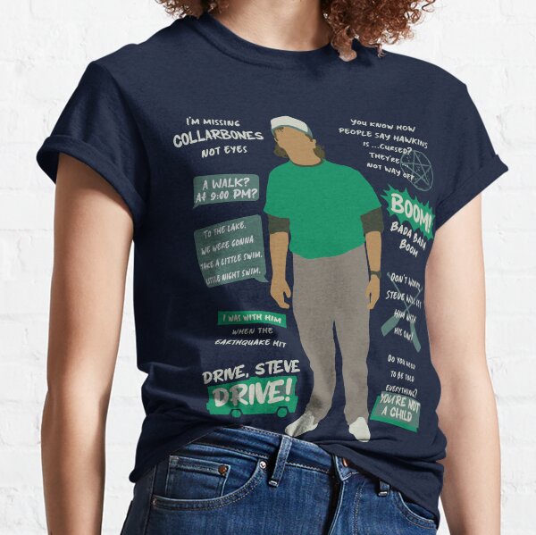 Item preview, Dustin Henderson Season 4 Quotes Minimalist designed and sold by Kat-su.