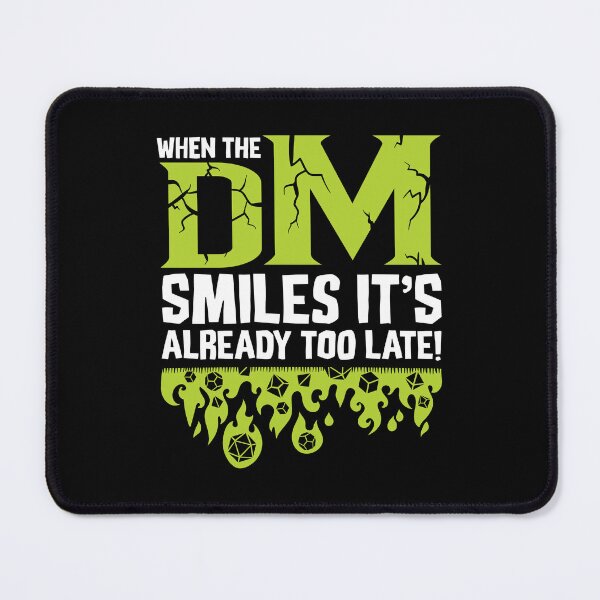 Item preview, Funny Dungeon Master (White) designed and sold by RoleplayRealm.
