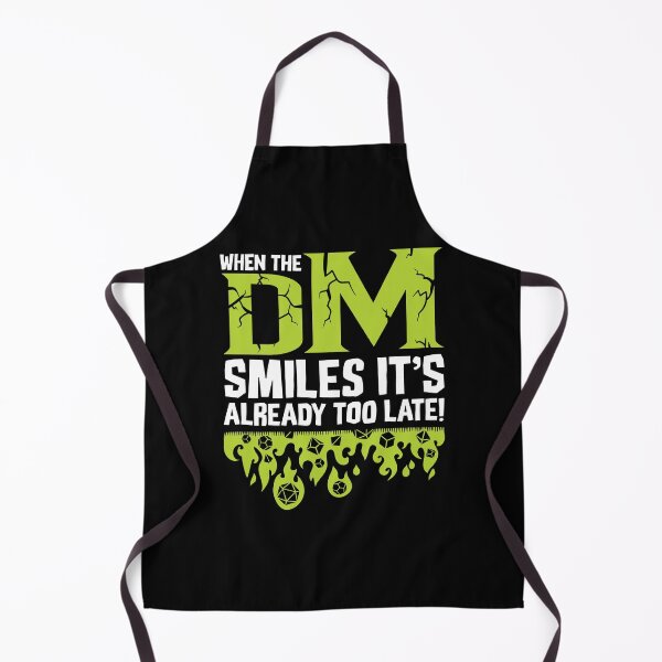 Item preview, Funny Dungeon Master (White) designed and sold by RoleplayRealm.