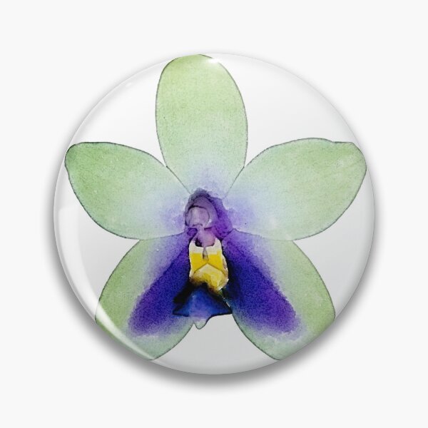 Item preview, Phalaenopsis bellina var coerulea Watercolor  designed and sold by Floral-Art.