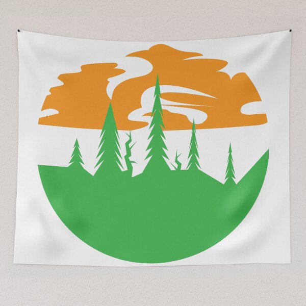 Item preview, Forest Fishbowl Sky designed and sold by topodojo.