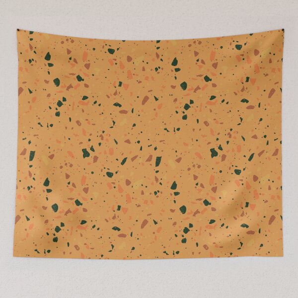 Item preview, Burnt Orange Terrazzo Pattern designed and sold by thesnowwhyte.
