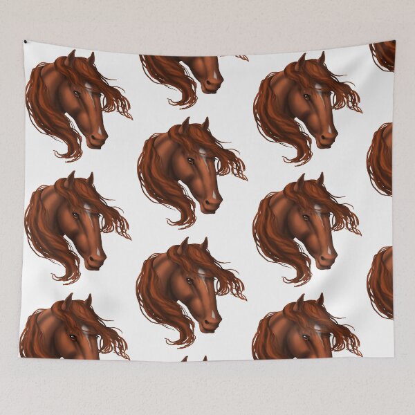 Item preview, Horse Head - Sorrel Star Snip designed and sold by FalconArt.