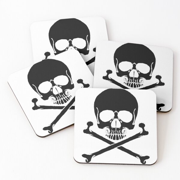 Item preview, Black Skull and crossbones designed and sold by ShayneoftheDead.