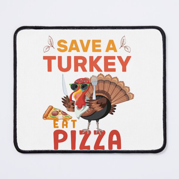 Item preview, Save A Turkey Eat Pizza Adult Vegan Kids Funny Thanksgiving designed and sold by aimed2.