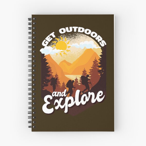Item preview, Salir al aire libre y explorar Senderismo Montañas Backcountry designed and sold by DetourShirts.