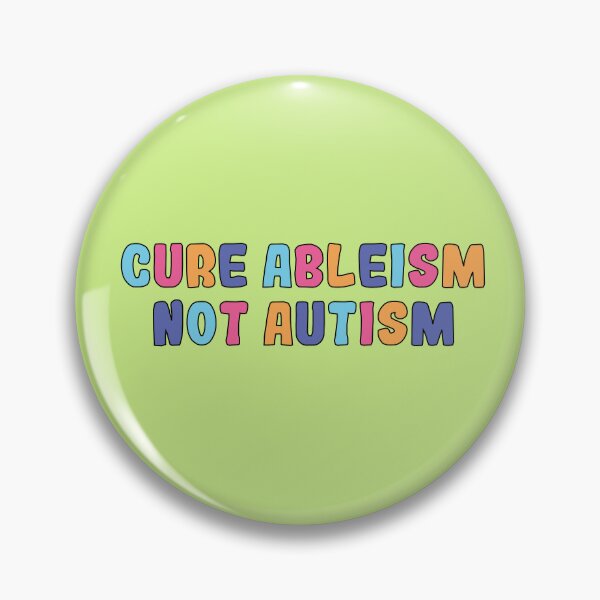 Item preview, cure ableism not autism designed and sold by retro10.