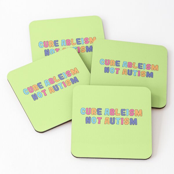 Item preview, cure ableism not autism designed and sold by retro10.