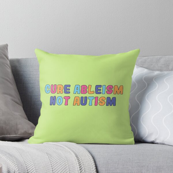 Item preview, cure ableism not autism designed and sold by retro10.